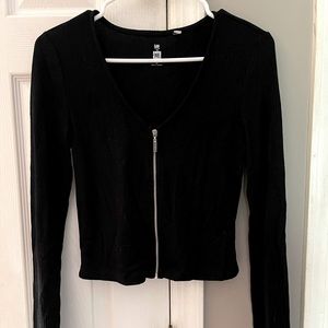 Me to We black crop top